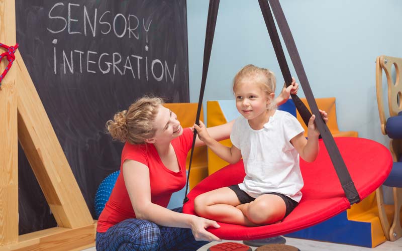 How Sensory Swings Impact a Child's Development